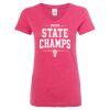 Women’s Glitter V-Neck T-Shirt Thumbnail